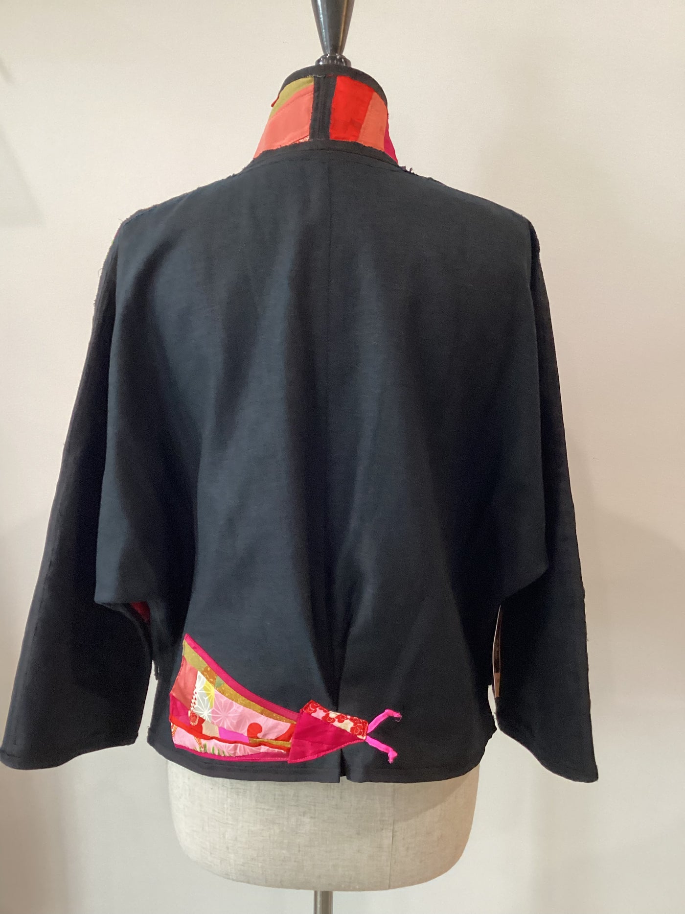Monika Freidel Crop Kimono Jacket - Pinks