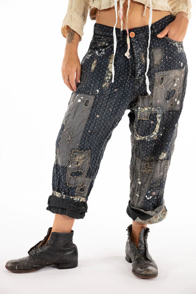 Magnolia Pearl Dot and Floral Miners Pants - Cossette