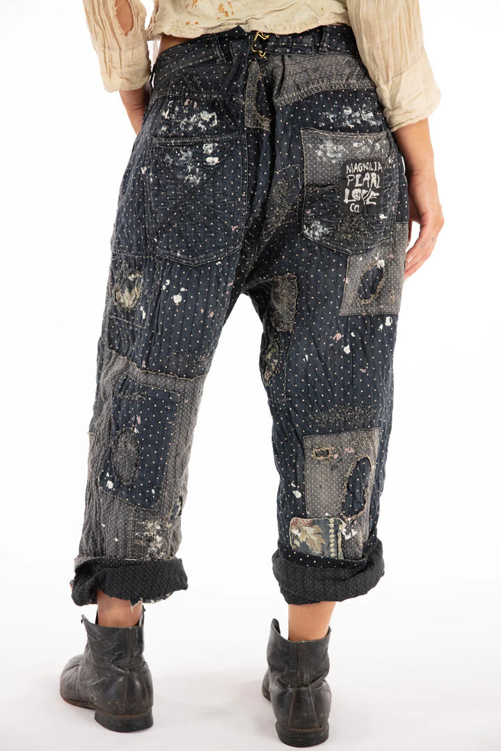 Magnolia Pearl Dot and Floral Miners Pants - Cossette