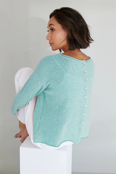 Mia Fratino - Pure Reversible Button Cardi
