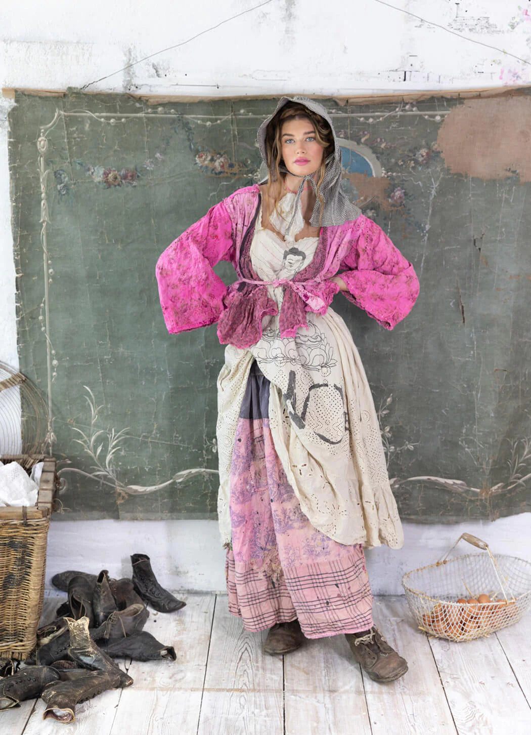 Magnolia Pearl - Quilted Lise Lotte piano shawl