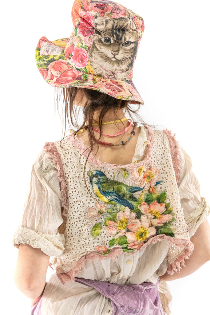 Magnolia Pearl - Eyelet Yana lace topper.