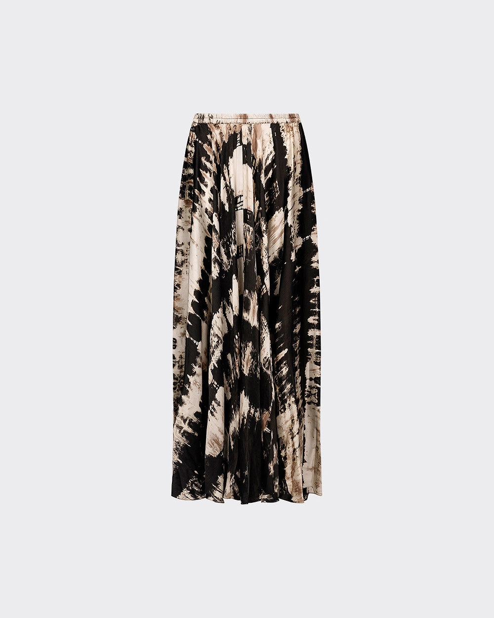 Mes Demoiselle - Frim Skirt.  Black/Ecru Tie Dye
