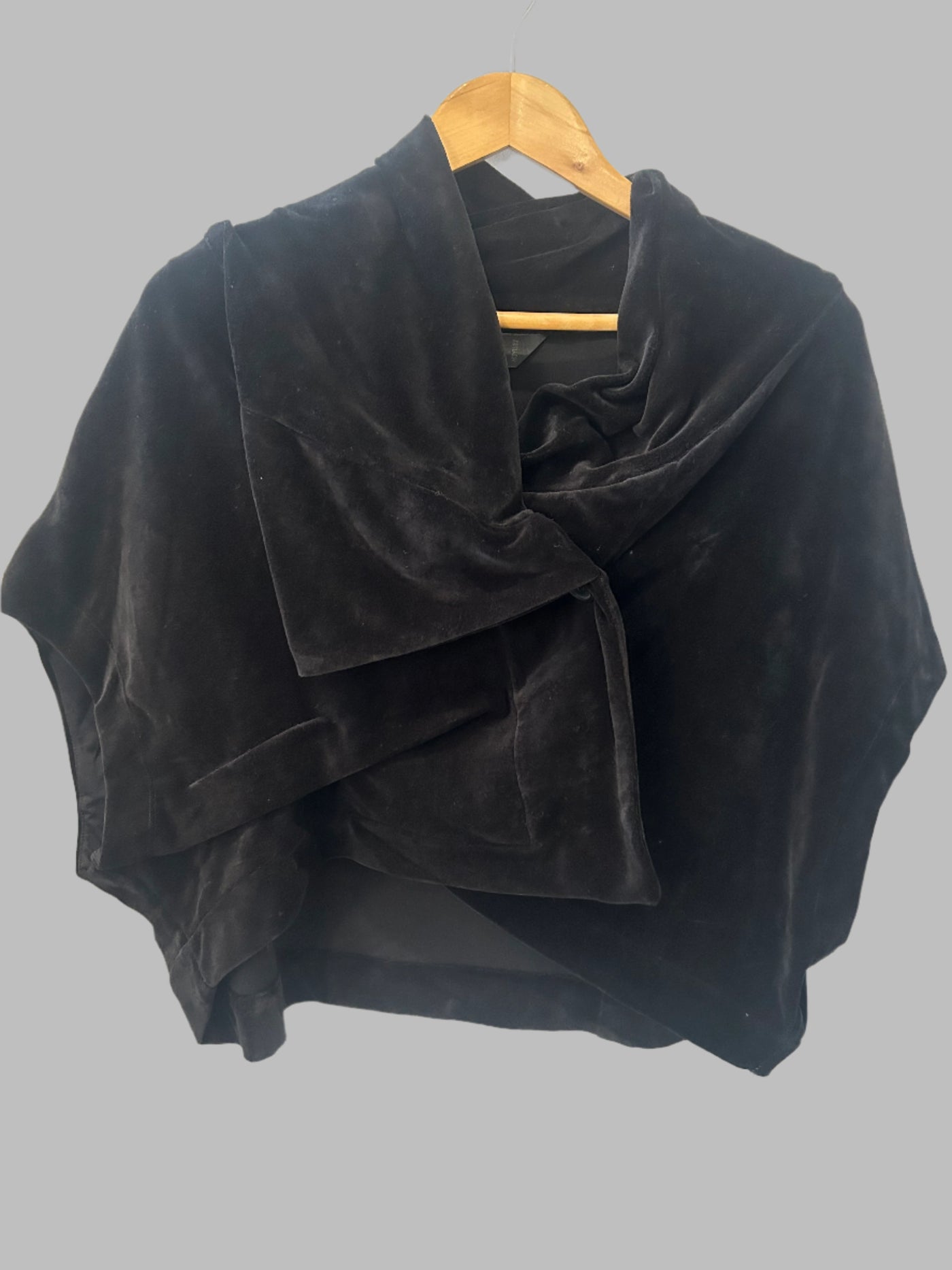 Moyuru - velvet Jacket 243426. Black.