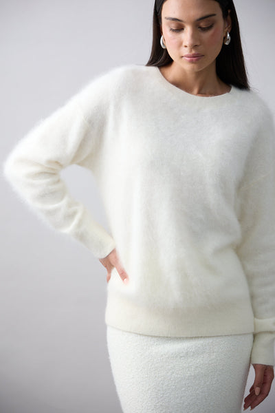 Mia Fratino - Cyra Crew Sweater. Polar