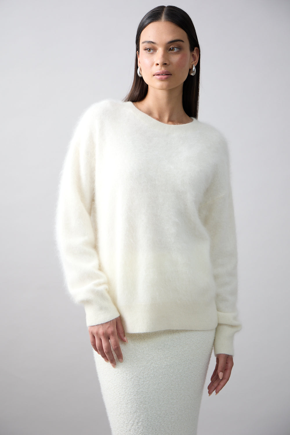 Mia Fratino - Cyra Crew Sweater. Polar