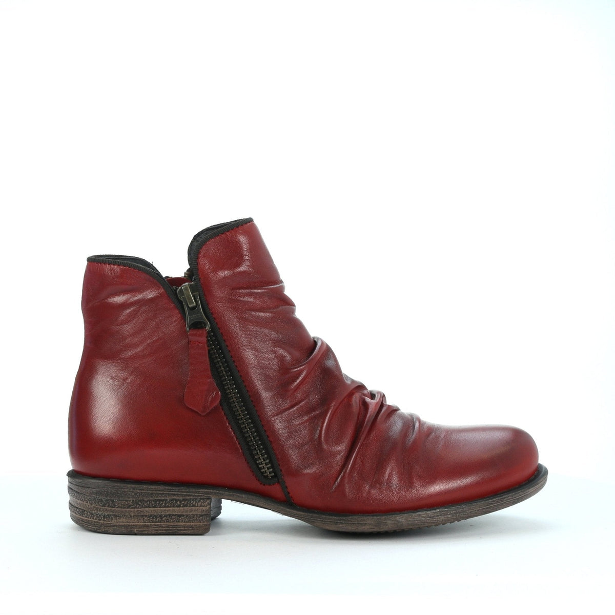 EOS - Willett Ankle Boot. Red