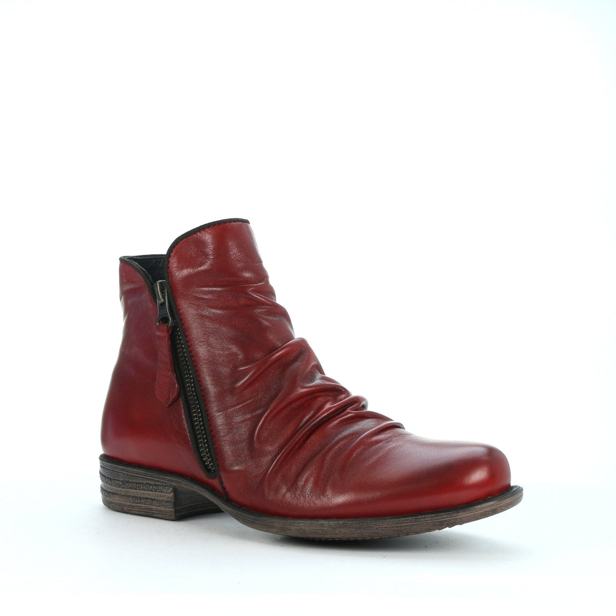 EOS - Willett Ankle Boot. Red