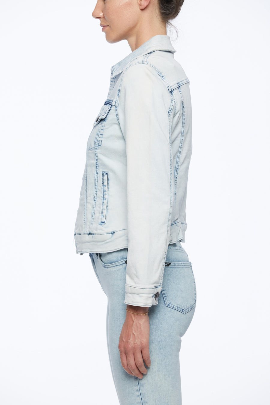New London Jean - Hornsby HB Trucker Denim. Ice Bleach