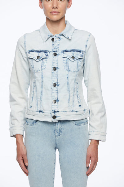 New London Jean - Hornsby HB Trucker Denim. Ice Bleach