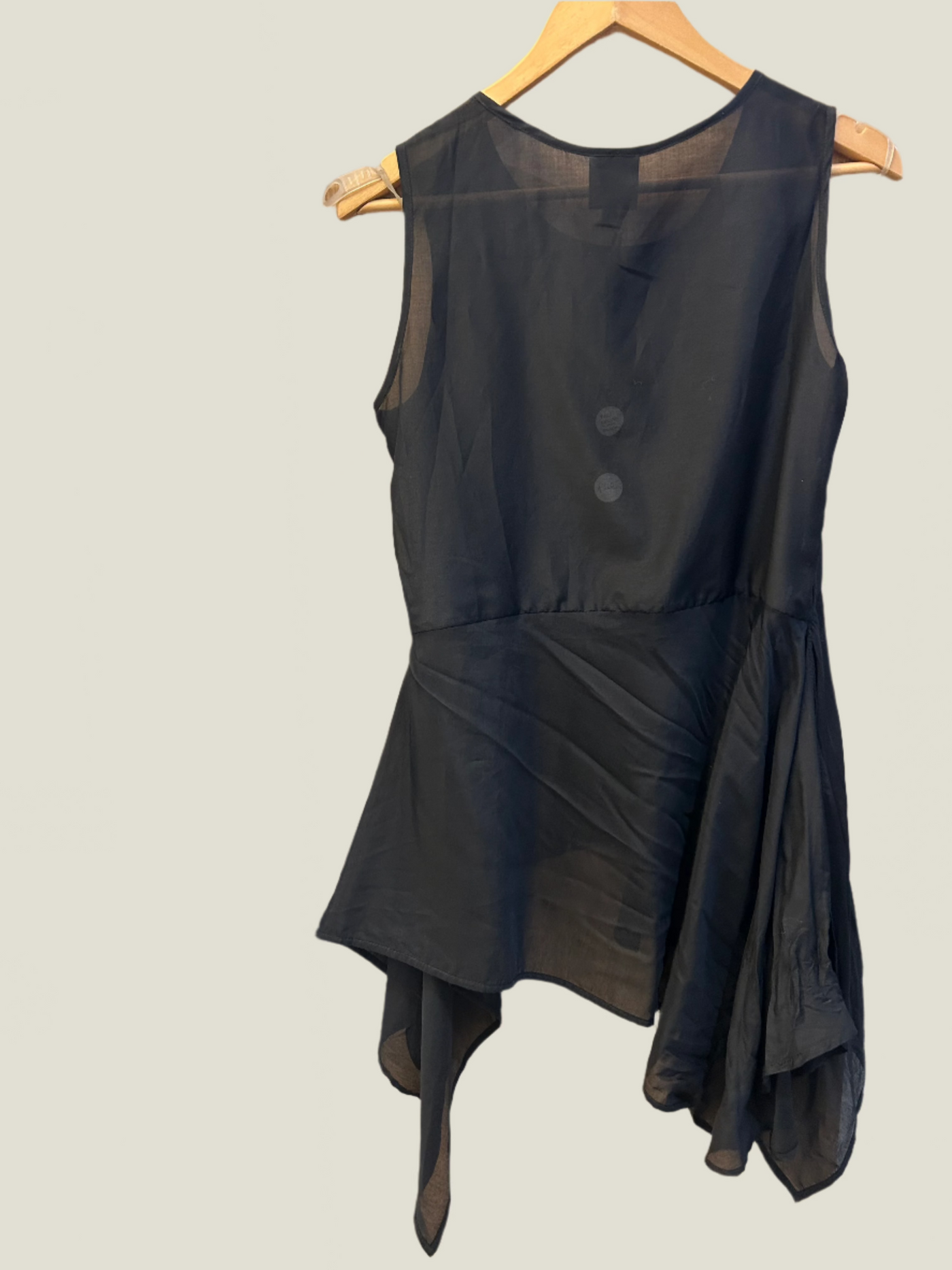 Dogstar - Yuki Drape Tunic. Black
