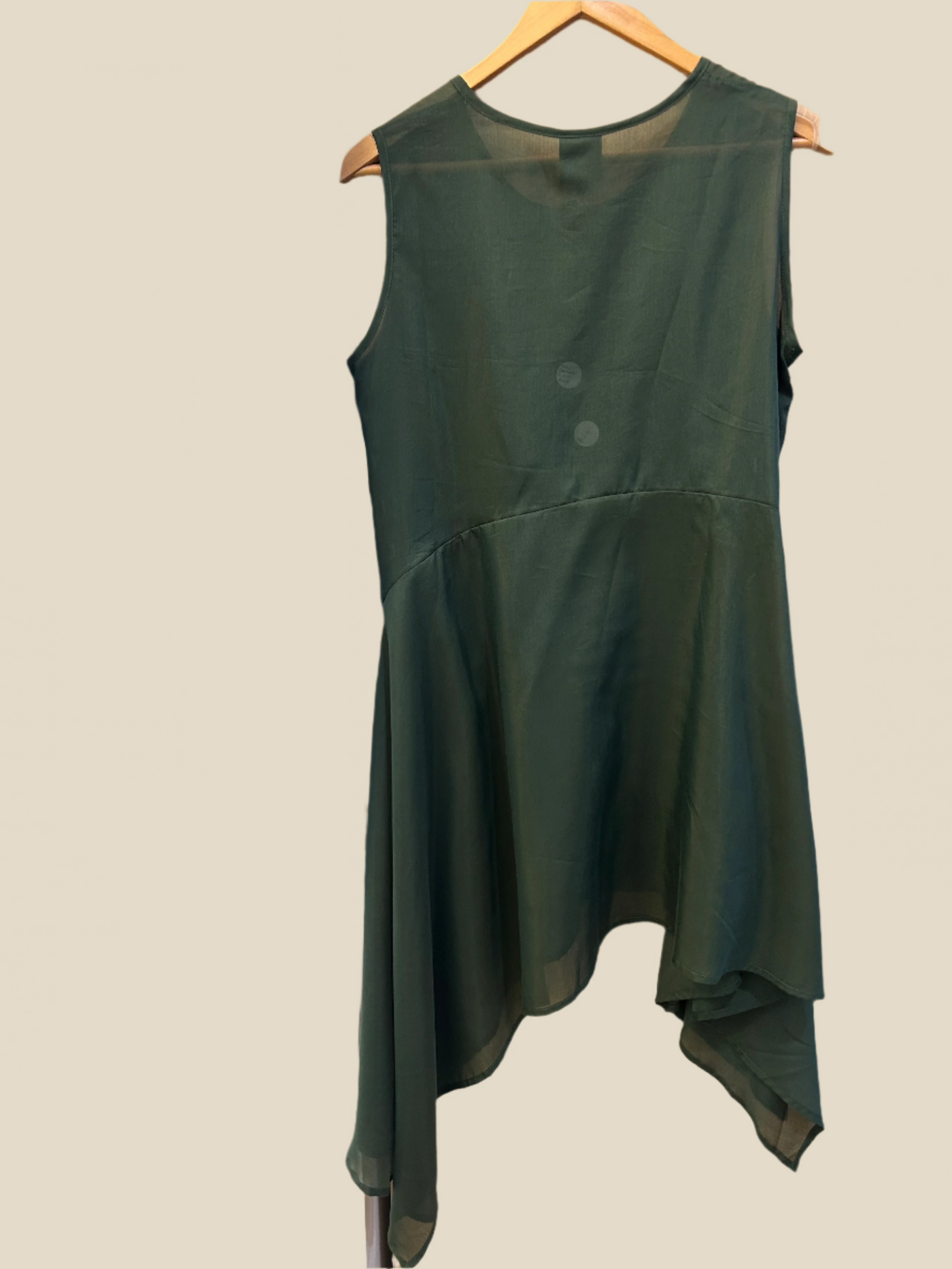 Dogstar - Yuki Drape Tunic. Pine.