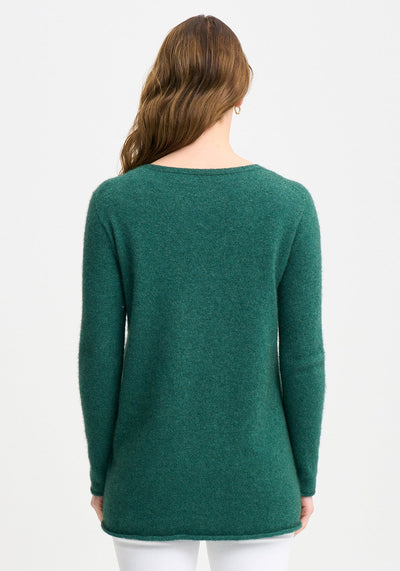 Merino Mink - Essential Sweater. Fern.