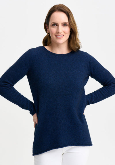 Merino Mink - Essential Sweater. Zephyr.