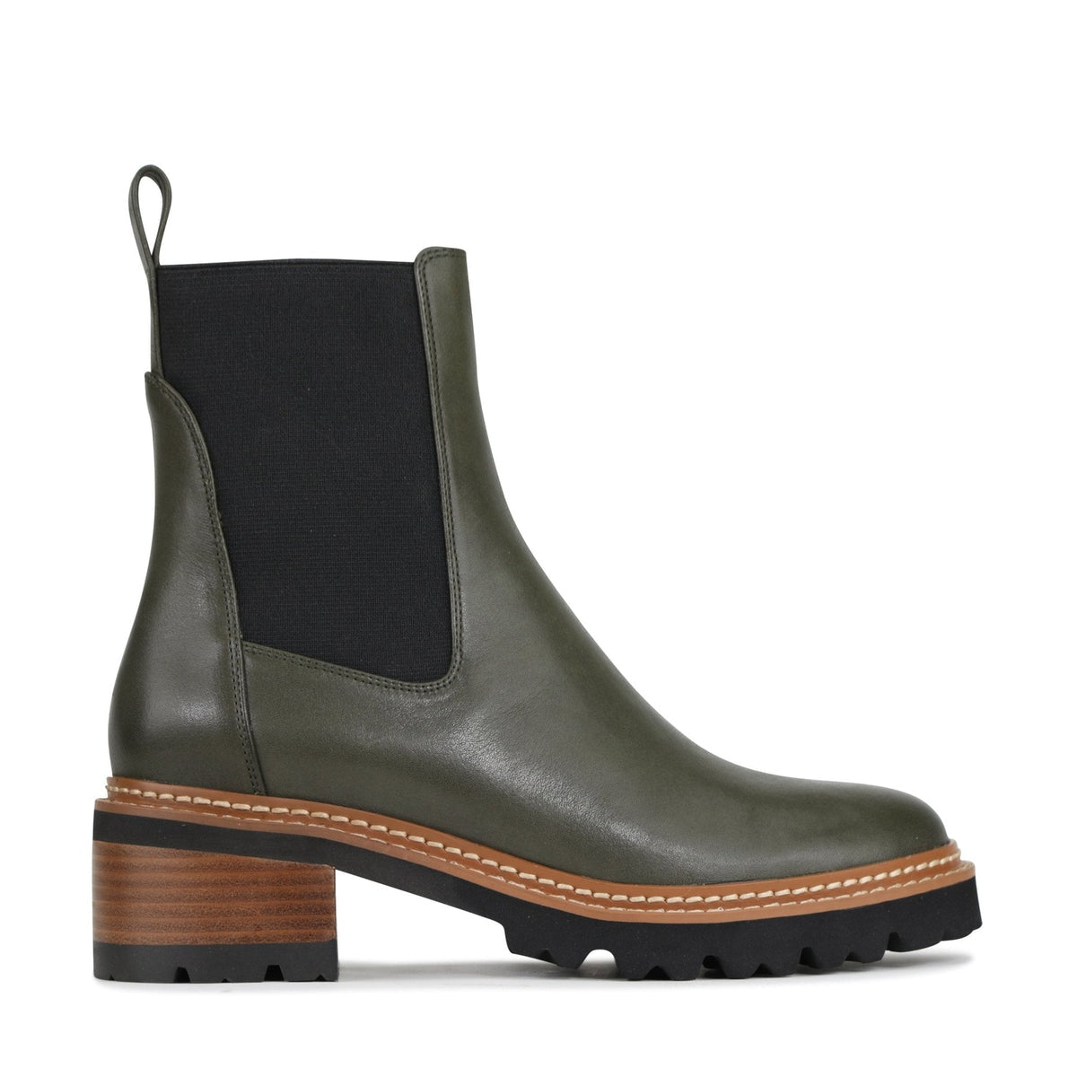 EOS - Linear Boot. Dark Olive