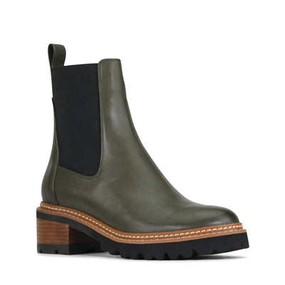 EOS - Linear Boot. Dark Olive