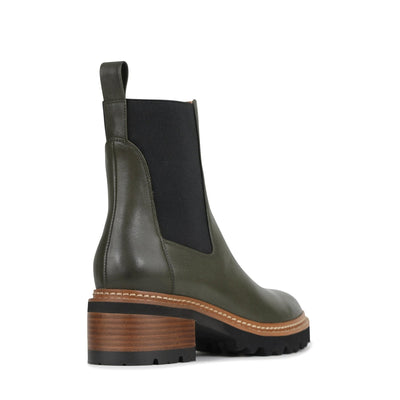 EOS - Linear Boot. Dark Olive