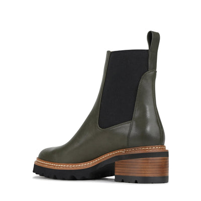 EOS - Linear Boot. Dark Olive