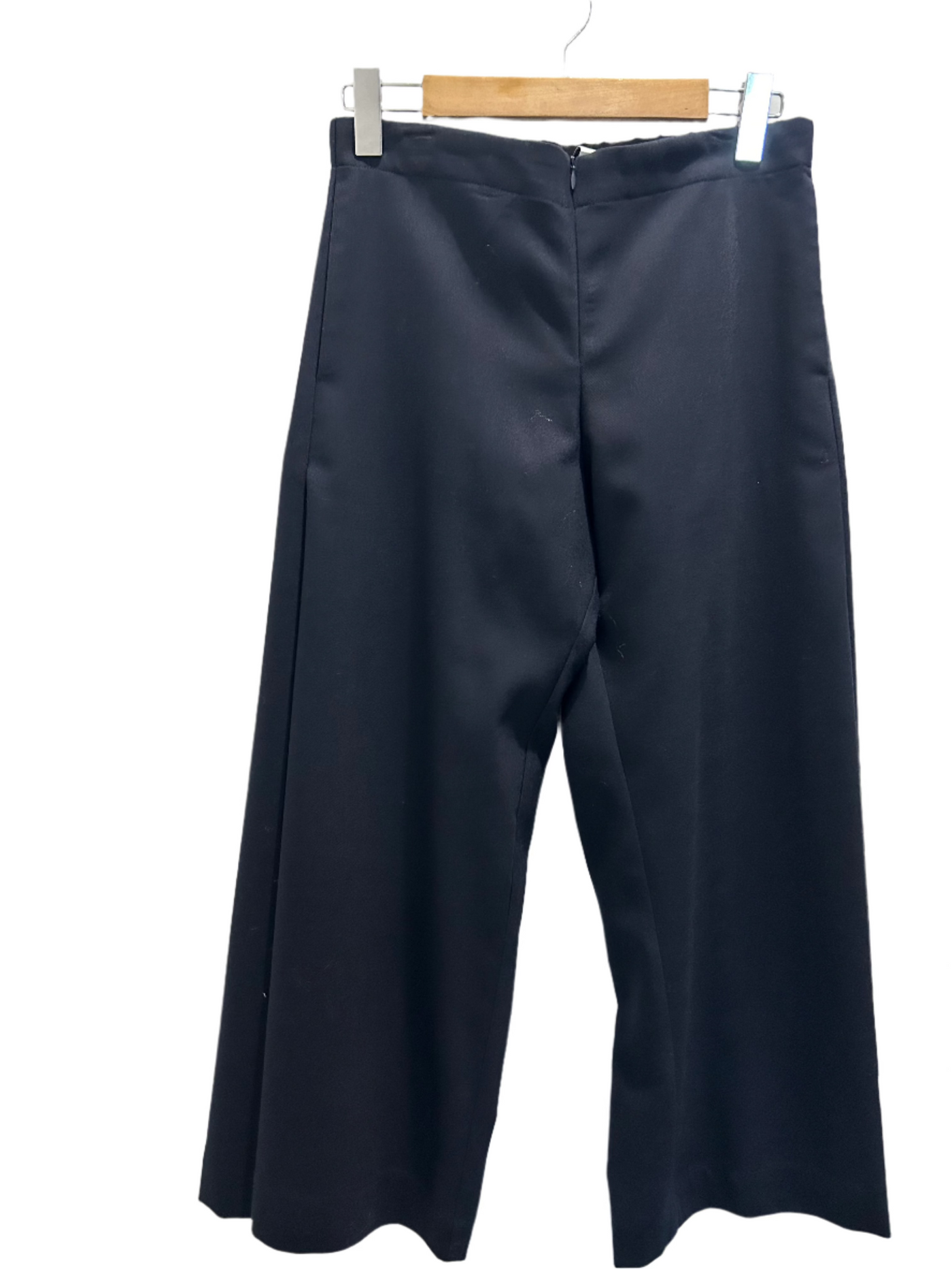 Vale and Ward - Mandy Wool Pant. Navy.