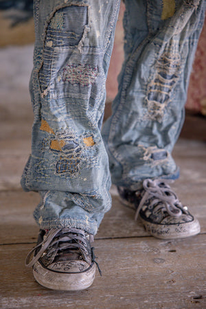 Magnolia Pearl - Porter Denims Pant. Washed Indigo