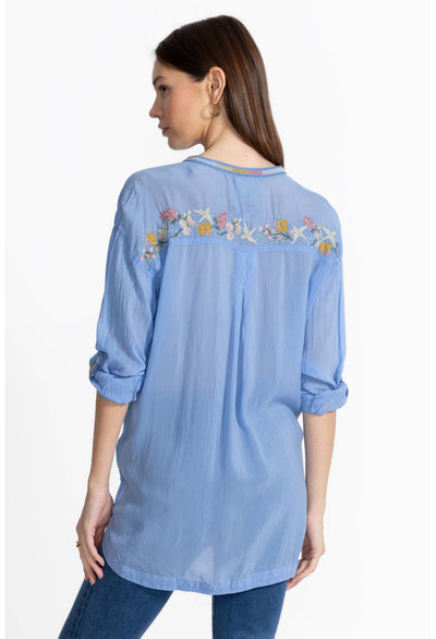 Johnny Was - Zinnia Tunic. Blue