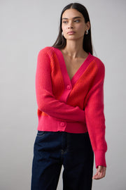 Mia Fratino - Frankie Cardigan. Watermelon/Aperol