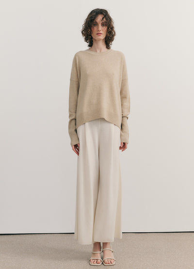 Cashmersim - Relaxed Crew Neck Pullover