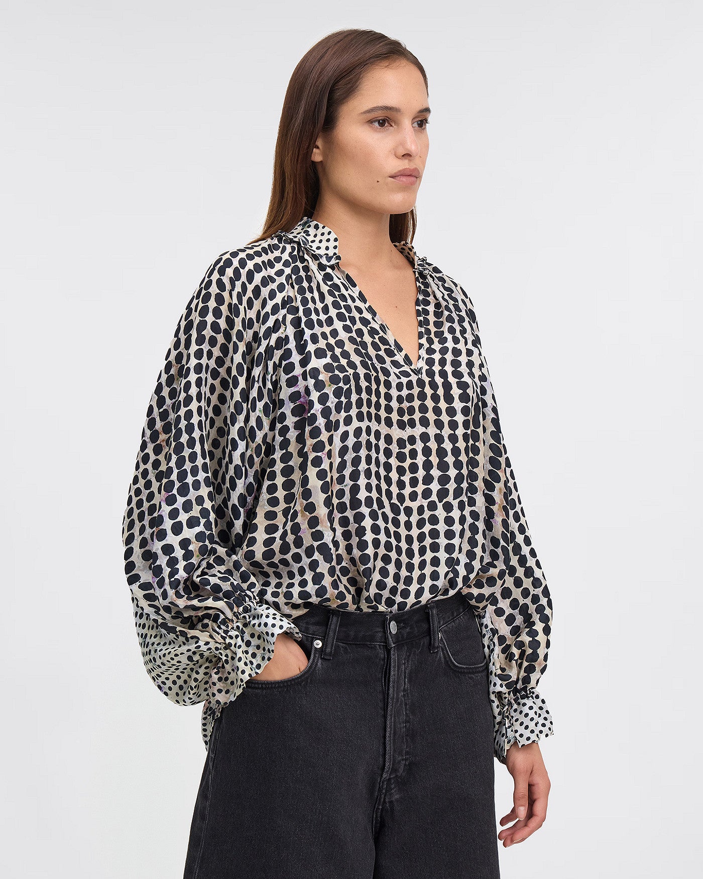 Mes Demoiselles - Deneb Shirt. Ivory