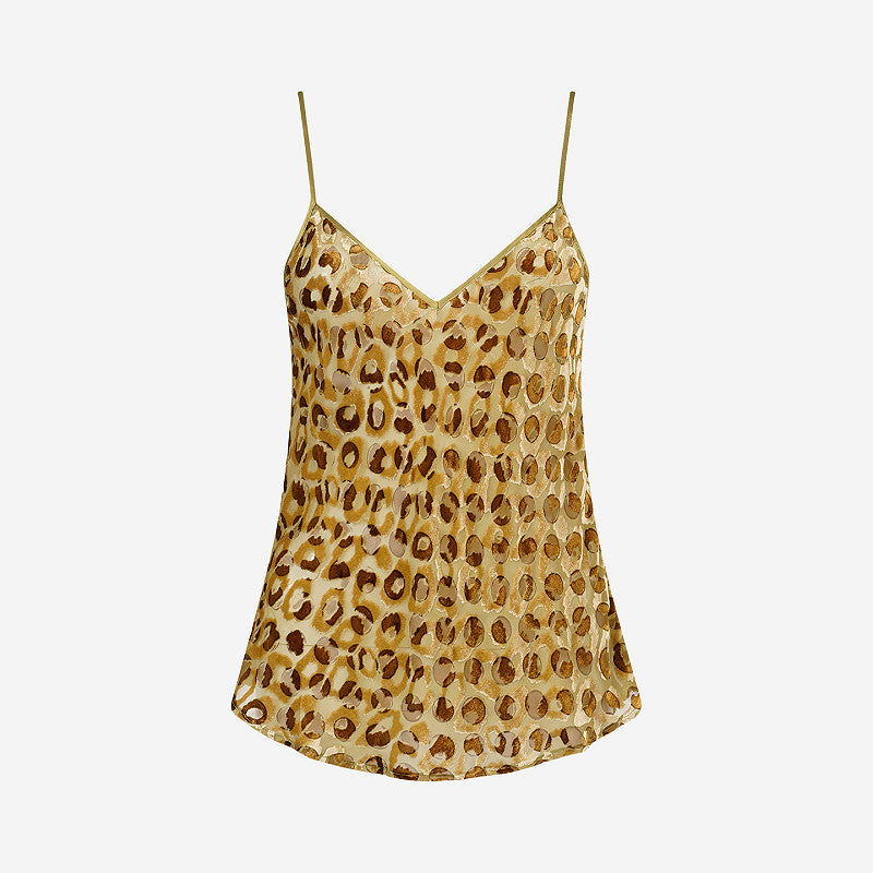 Mes Demoiselles - Kado Top. Kaki Dots