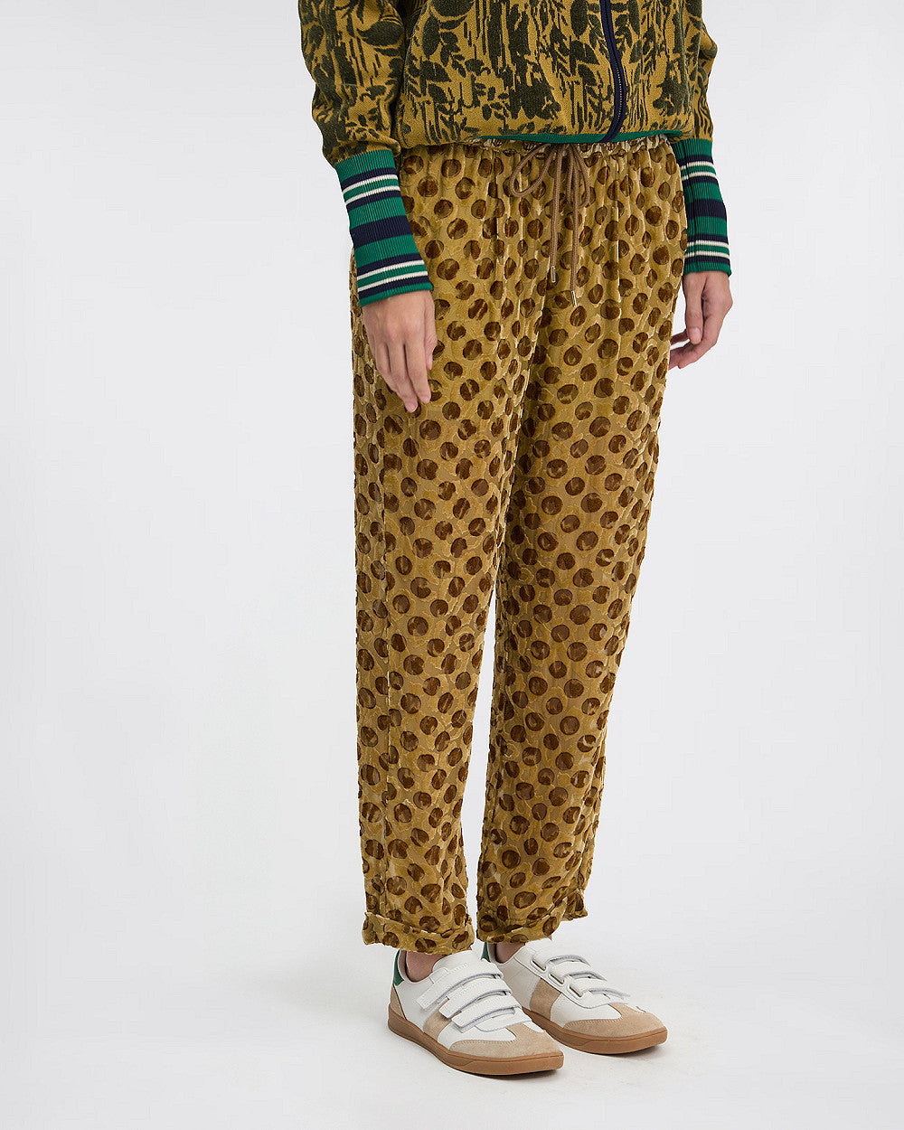 Mes Demoiselles - Kusa Pants. Kaki Dots