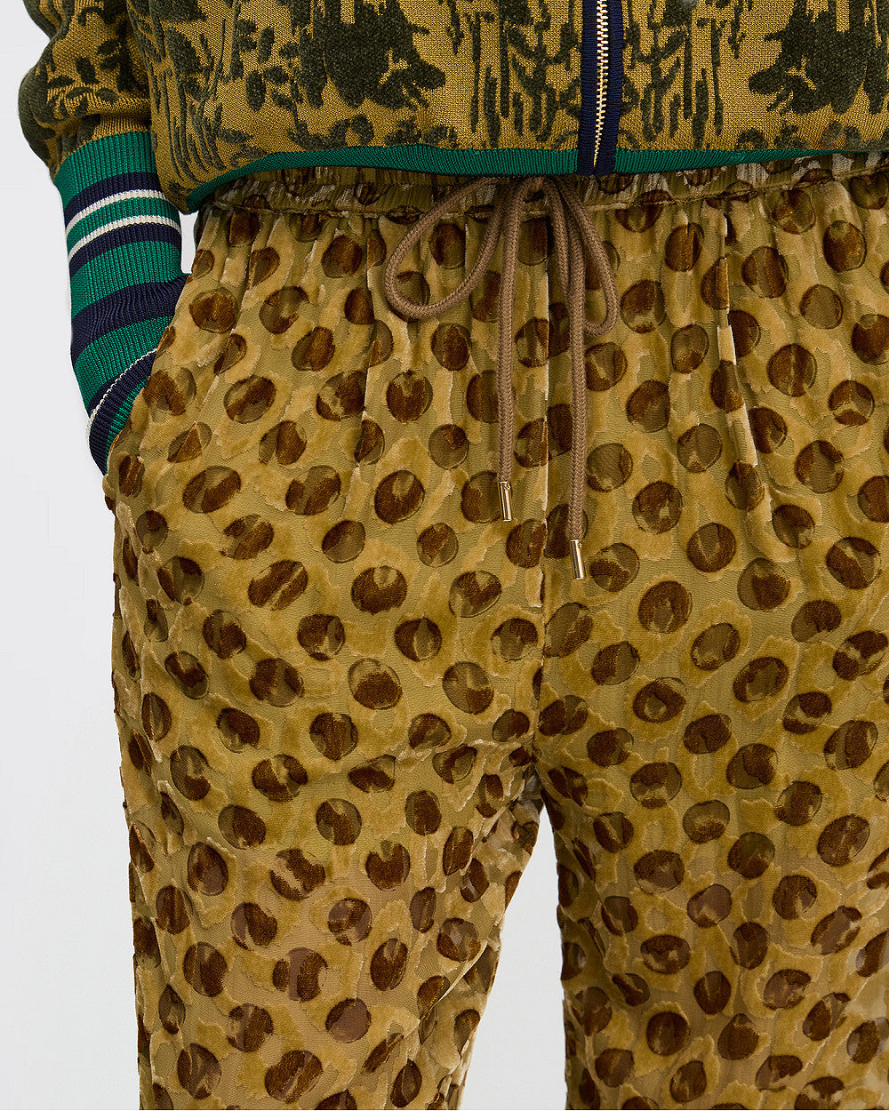 Mes Demoiselles - Kusa Pants. Kaki Dots