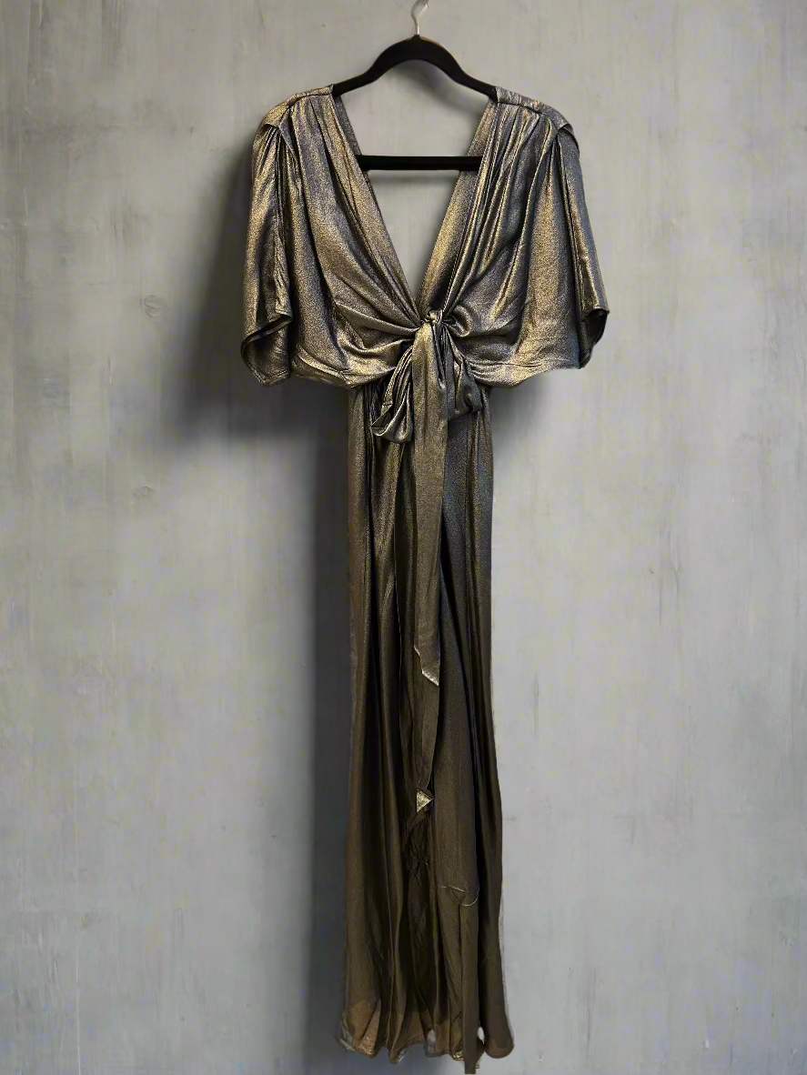 Mes Demoiselles - Dobby Dress. Black/silver