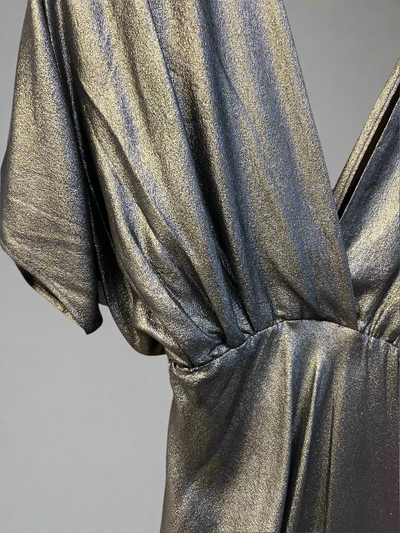 Mes Demoiselles - Dobby Dress. Black/silver