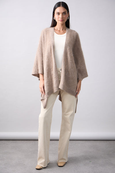 Mia Fratino - Dillon Split Wrap. Biscuit