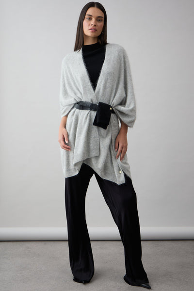 Mia Fratino - Dillon Split Wrap. Silver