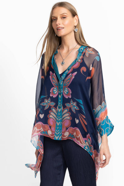 Johnny Was - Katia Oversized Blouse. Ryland.
