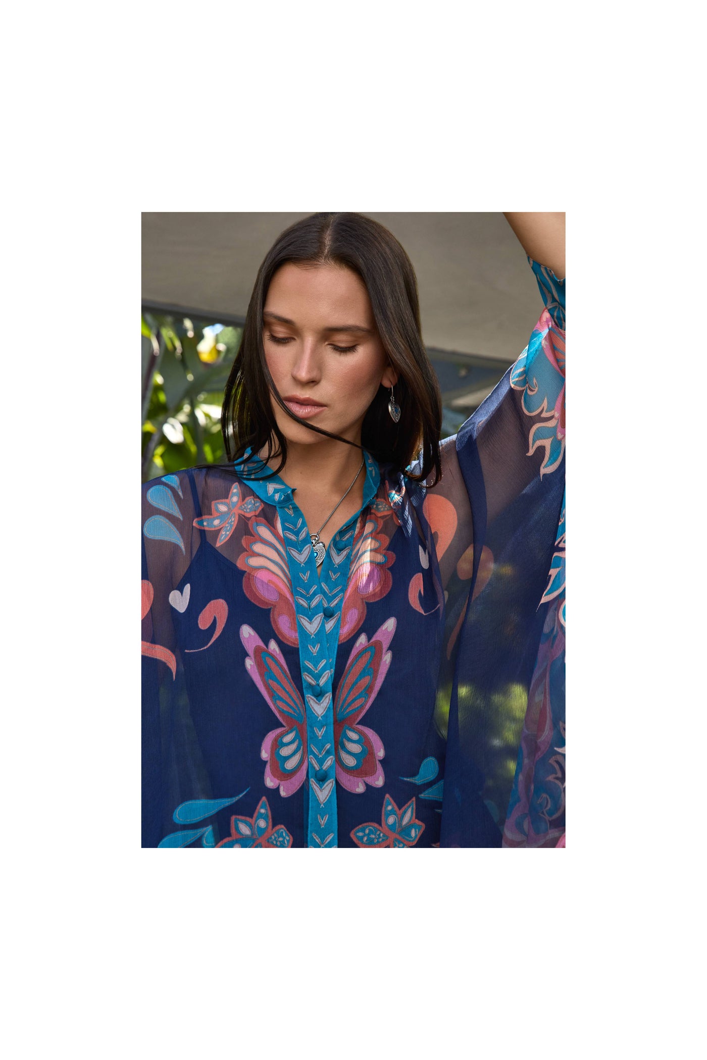 Johnny Was - Katia Oversized Blouse. Ryland.