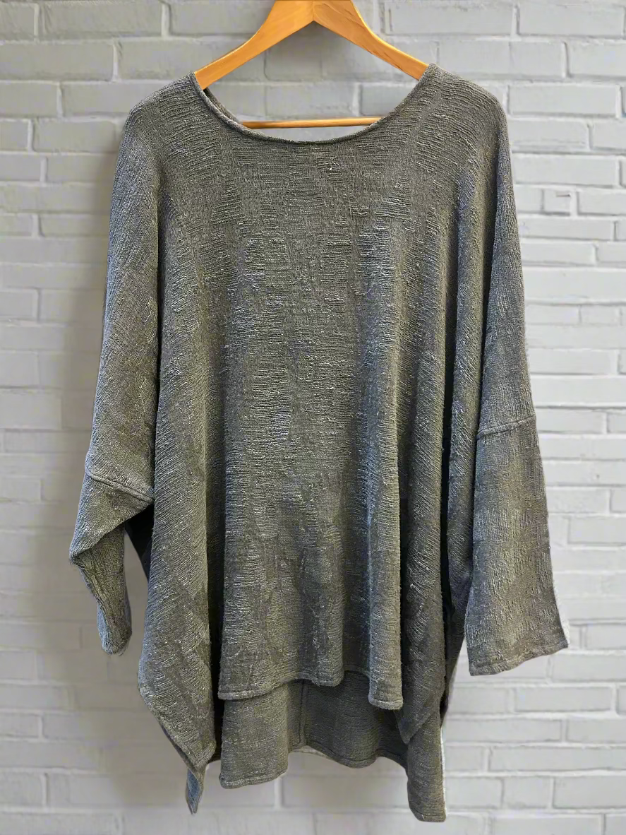 La Bottega Di Brunella -
Maglia Bonta - LAVA (blue)