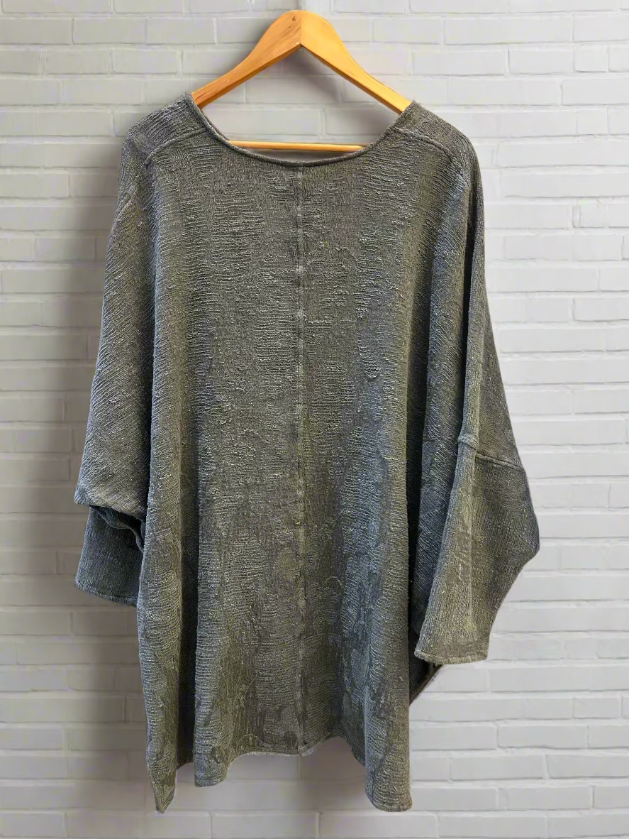 La Bottega Di Brunella -
Maglia Bonta - LAVA (blue)