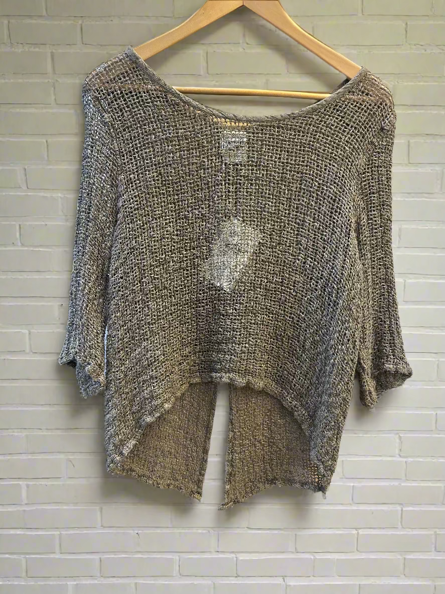 La Bottega Di Brunella - Maglia Maruzzella Campagna. Fossile