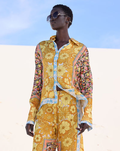 Mes Demoiselles - Cally Shirt. Flowers.