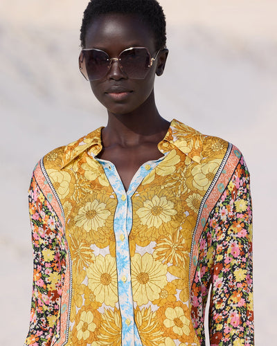 Mes Demoiselles - Cally Shirt. Flowers.