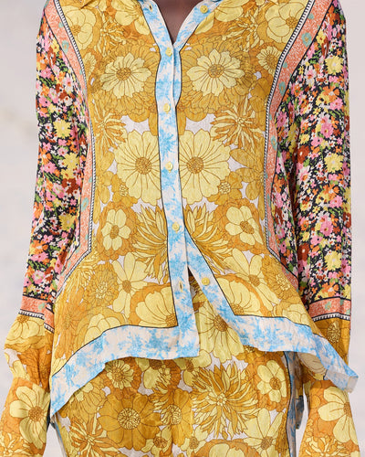 Mes Demoiselles - Cally Shirt. Flowers.