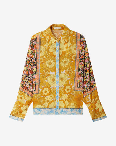 Mes Demoiselles - Cally Shirt. Flowers.