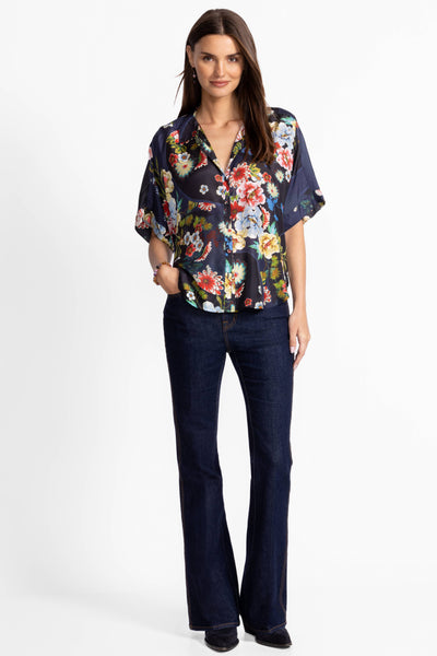 Johnny Was - The Audrey Short Sleeve Shirt. Advestia.