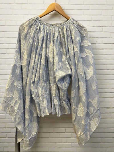 Mes Demoiselles - Tamarix Top. Blue.