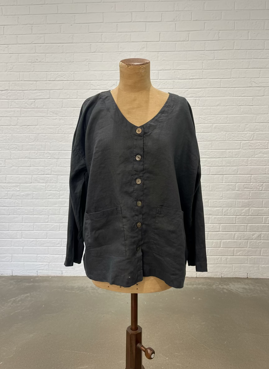 Frockk - Jamie Jacket. Charcoal.