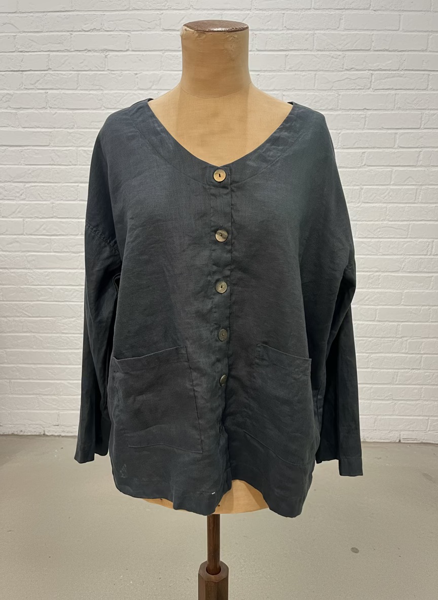 Frockk - Jamie Jacket. Charcoal.