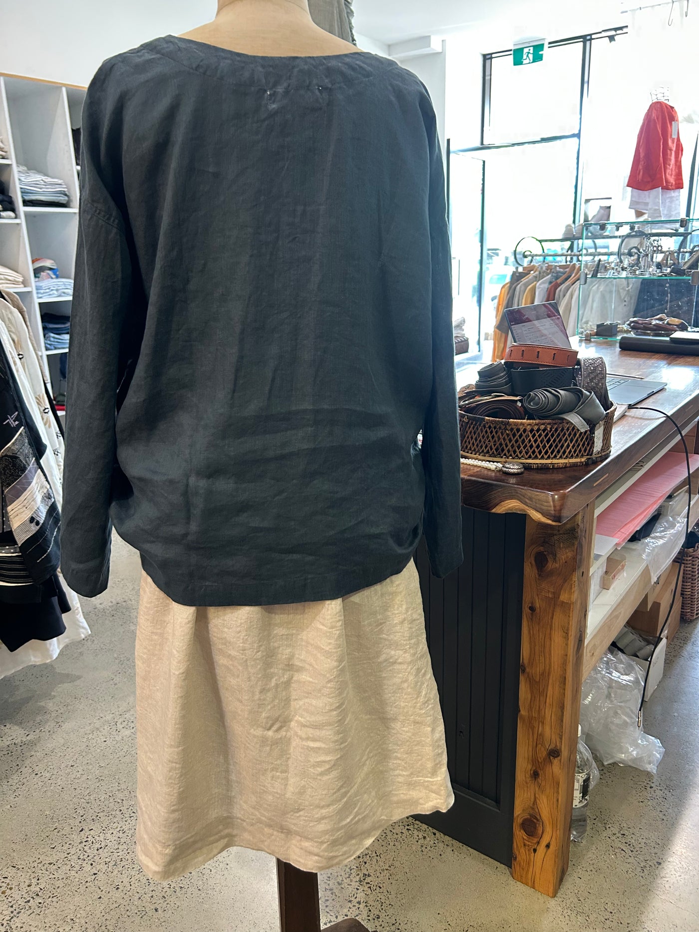 Frockk - Jamie Jacket. Charcoal.