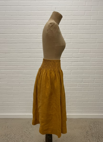 Frockk - Lola Skirt. Tumeric.